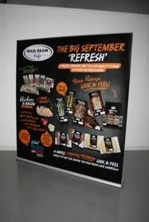 Wide Roller Banner Erection