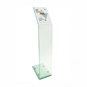 Acrylic-Glass-Display-A3-A4-Floor-poster-Display-Stand
