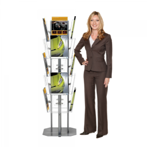 Freestanding Brochure Display Rack - A4, A5 or DL