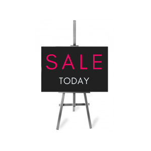 Grey Display Easel - A0 A1 A2
