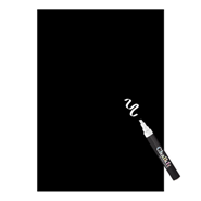 Black Chalk Boards - Double Sided Straight Cut