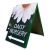 Oslo A1 Sandwich Board - White, Green, Blue, Yellow & Red