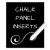 Chalk Board Insert Panel