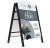 Black Steel Premium Pavement Sign