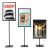 Table Top A3 Display Stands