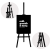 Black Easel  Stand A1, A2, A0