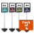 Sign Holder Stands - A4 - PACK OF 4 