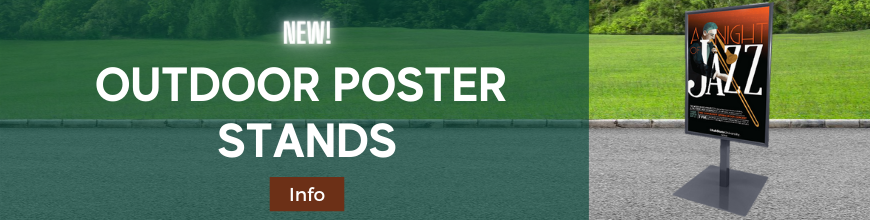 Outdoor Poster Display Stand