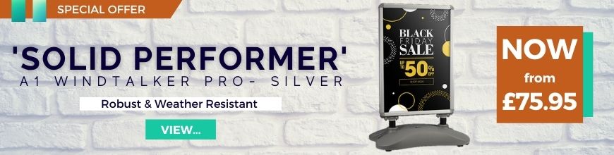 Pavement Sign & A Board A Frames