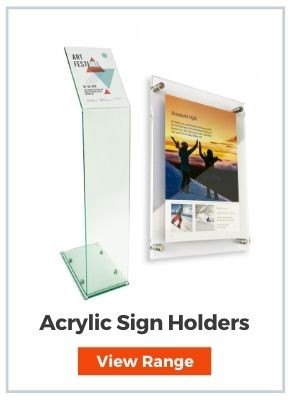 Sign Stands & Holders - Acrylic