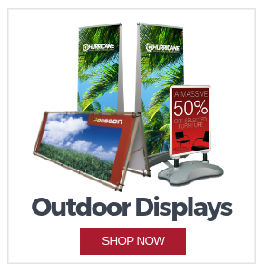 outdoor display stands