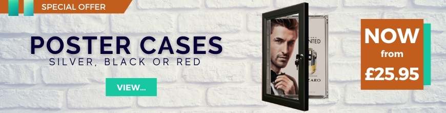 Poster Case Sign Holders Offer