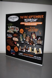 Wide Roller Banner Erection