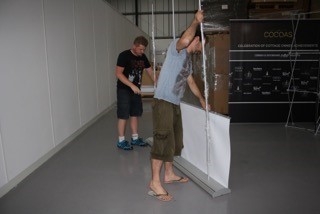 3m Wide Roller Banner Pull Up