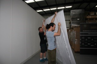 Roll Up Wide roller Banner Graphic